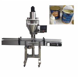 [Hot Item] Automatic Spice Pepper Protein Milk Powder Bottling Filler Auger Powder Filling Packing Equipment