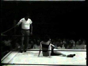Vintage female wrestling The Blonde Ballerina vs June Adair full match