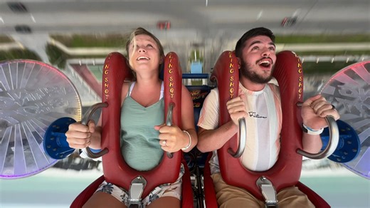 26K views · 91 reactions | Logan & Hailey | Slingshot & Vomatron at Indy Speedway | Facebook