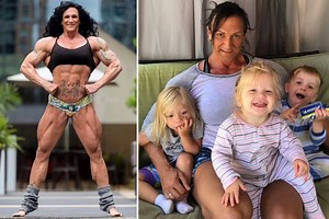 Super fit gran of three with 17 INCH biceps vows to inspire others to get fit