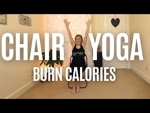 Burn Calories Seated: 20-Minute Chair Yoga & Cardio for Seniors