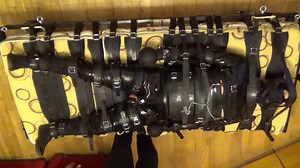 In a rubber segufix system