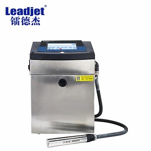 [Hot Item] Leajdet Brand Ink Jet Printing Machine White Ink Inkjet Coder