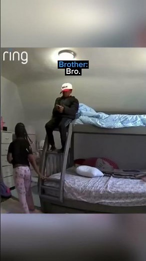 Sister Tries Blaming Her Brother For Breaking The Bed…