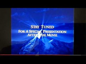 Paramount Stay Tuned 2001 (Paramount And Now The Special Presentation 2003 Logo Fanfare)