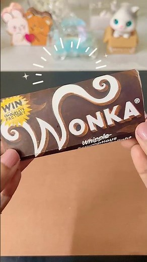 🍫Wonka Bar Paper Squishy🥰✨| Golden Ticket💛