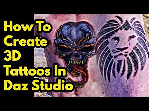 Daz Studio Tattoo Tutorial