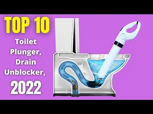 Top 10: Best Toilet Plunger Air Drain Blaster Kit 2022 | Clog Remover with 4 Replaceable