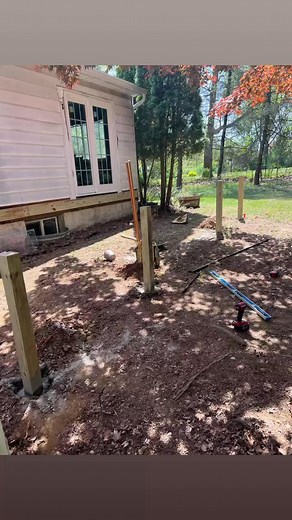 #oneguyandsometools #contractor #chestercountypa #trendingnow #deck #decking #trex #TrexDeck #joists #framing #simpsonstrongtie | One Guy And Some Tools