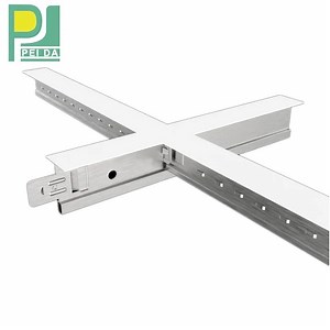 [Hot Item] Grooved Hanging Ceiling Grid T-Bar Channel for Ceiling Tiles