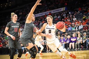 Oregon State’s Mikayla Pivec pivots from disappointment of lost NCAA women’s basketball tournament to lending a helping hand