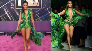 María Pía Copello tras lucir el mismo vestido que Jennifer Lopez: “Las criticas me resbalan, estoy bañada en aceite”