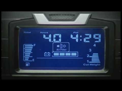 fuel injected lawn mower