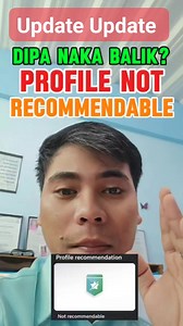 Profile not recommendable parin? Iupdate mo na app mo! #reels #reelschallenge #profilenotrecommendable #reelsviral #tips #reelsfypシ #virals #reels #glitch | Adrian Bigay