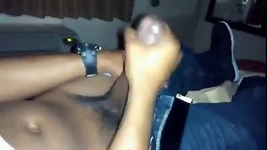 Str8 buddies jerking together watching porn