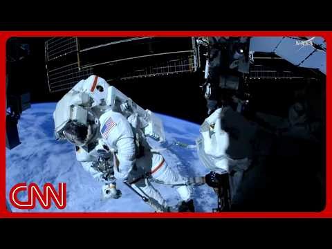 NASA astronauts’ spacewalk to repair malfunctioning ISS equipment