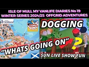 Dogging ?? 🤪 19 “WHATS GOING ON ” Sun Live Clip Replay snap shot fun from the Live Show
