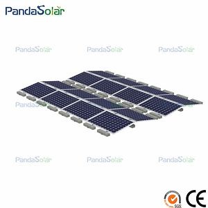 [Hot Item] Panda Solar Concrete Steel Solar Ballasted Brackets for Flat Roof Mounting System
