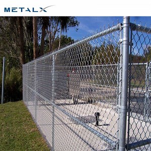 [Hot Item] Chain Link Fencing Wholesale Vinyl Chain Link Fence Sports Court Fencing Fence for Volleyball Court