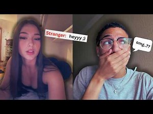 I WENT ON A GIRLS ONLY CHAT ROOM... (vLine Random Video Chat)