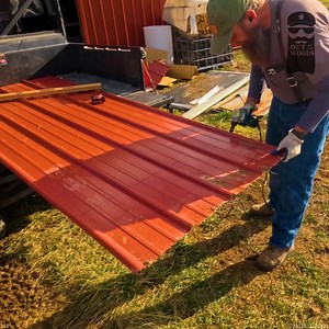 Large Sliding Barn Door DIY Build | Out of the Woods Forestry
