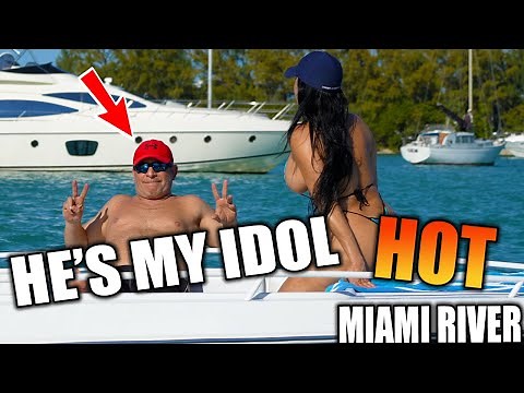 THIS IS HOW IT'S DONE! MIAMI RIVER | DRONEVIEWHD [ SEXY BABES & YACHTS ]