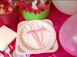 Cucharas decoradas para fiestas infantiles. Washi tape spoons