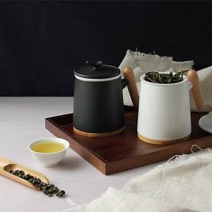 [Hot Item] Promotional Gift Office Ceramic Tea Mug Cup with Infuser Lid