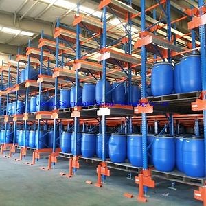 [Hot Item] Heavy Duty Pallet Storage Rack High Density Storage Shuttle Racking with Shuttle Cart