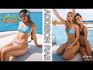 Addison Rae Hot Tik Toks Dancing in Bikini!!!! 💃😍💃