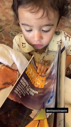 Raising up the next generation of cowboys starts with moments like this – seeing themselves in the pages of a magazine that honors their way of life. We’re proud to celebrate ranch kids and the future of our industry. 🤠 Like what you see? Then you'll love our magazine. Subscribe at 👉 workingranchmag.com #WorkingRanchMagazine #NextGeneration #RanchRaised #FutureCowboys | Working Ranch Magazine