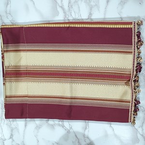 2 Curtain Topper Valance each 50wx17L inches EUC