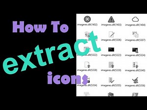 How to extract icons from files