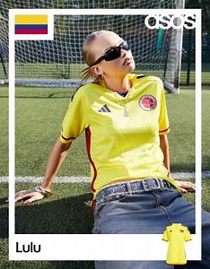 adidas Football - Womens World Cup 23 Colombia - Maglia Home gialla | ASOS