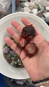 Is it #citrine or is it #heattreatedamethyst? Come and pack a bucket with me! https://bit.ly/3iL2ep1 #miningbucket #crystals #miningcrystals | Declan's Mining Co.