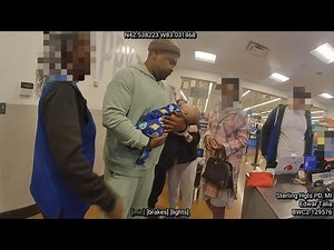 Bodycam video shows the moments a police officer saved an infant's life at a Metro-Detroit Walmart