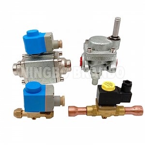 [Hot Item] Refrigeration Solenoid Valve For HVAC System Air Conditioner Chiller Freezer Cooler Refrigerator 12VDC 24VDC 24VAC 110VAC 220VAC