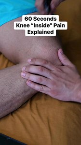 3.5K views · 27 reactions | Inside knee pain explained from what I typically experience! #massage #myofascialrelease #bodywork #kneepain #explained | Greater Therapeutics | Facebook