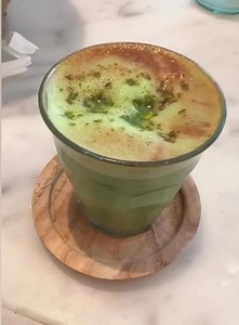 At @home_bakery in @thedubaimall , Try their heavenly pistachio latte coffee and indulge in the unforgettable pistachio milk cake. Don’t miss it guys. 😋☕️🍰 #DubaiMall #HomeBakery The Dubai Mall #PistachioDelight @Homebakery | Madhur Bhandarkar
