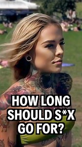 620K views · 1.1K reactions | We asked her how long a guy should last in bed… and her answer makes sense.  She says quickies should last around 10 minutes…�But for sensual love-making? She prefers 30 minutes to an hour.  Do you agree with her? | Adrian Gee | Facebook