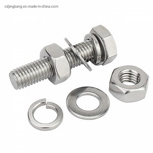 [Hot Item] M6 M8 M10 M12 14mm Stainless Bolt Washer Nut