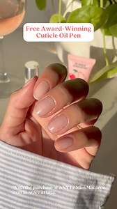 Get a FREE 2024 Cosmo Holy Grail Award Winner cuticle oil pen with any Le Mini Macaron purchase in-store at Ulta 💗 Achieve salon-quality nails in the comfort of your home with Le Mini Macaron gel nail kits and nail polishes 💅 | Le Mini Macaron