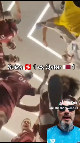 Qatar 🇶🇦 1 vs Suiza 🇨🇭 1 #argentina #mundial2026 #futbol #mundial #soccer