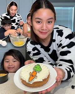 Carrot Cake na hindi naman naglasang carrots!🥕 meron nanaman tayong dalawang napakacute na helper!🥰 | Alex Pablo Vlogs