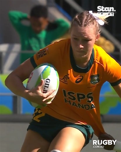 A special milestone for AU 7s Maddison Levi! She's the fastest Australian woman in history to reach 100 #HSBCSVNS tries 👏 | rugby.com.au