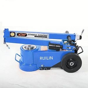 [Hot Item] 80t 50t Truck Pneumatic Lift Jack Trolley Air Hydraulic Jack
