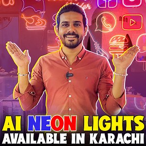 1.2K views | AI Neon Lights Available In Karachi | The Real Fun | Facebook