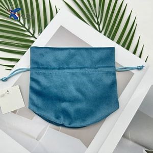 [Hot Item] Colorful Velvet Drawstring Bag Wholesale Drawstring Jewelry Gift Small Cloth Bag Literature Jewelry Velvet Bag Jewelry Packing Bags