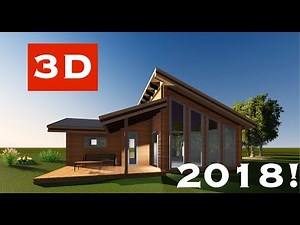 SketchUp 3D Tutorial - Complete Project (2018) Free & Easy
