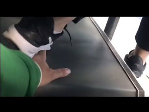 Candid bus hand trample crush girl black nike sneakers Full Part [Free Content]